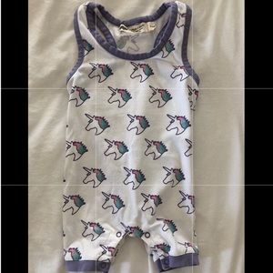 Monica & Andy Unicorn Romper